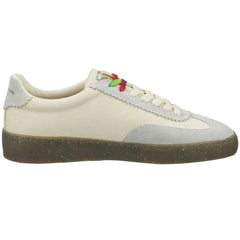 Scotch & Soda White Linen Low Top Sneakers