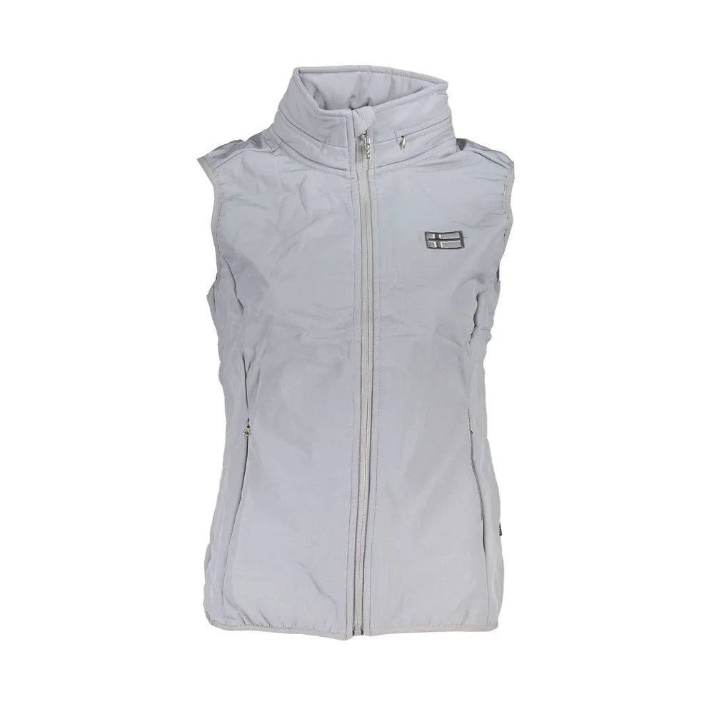Scuola Nautica Gray Polyester Women Jacket - L