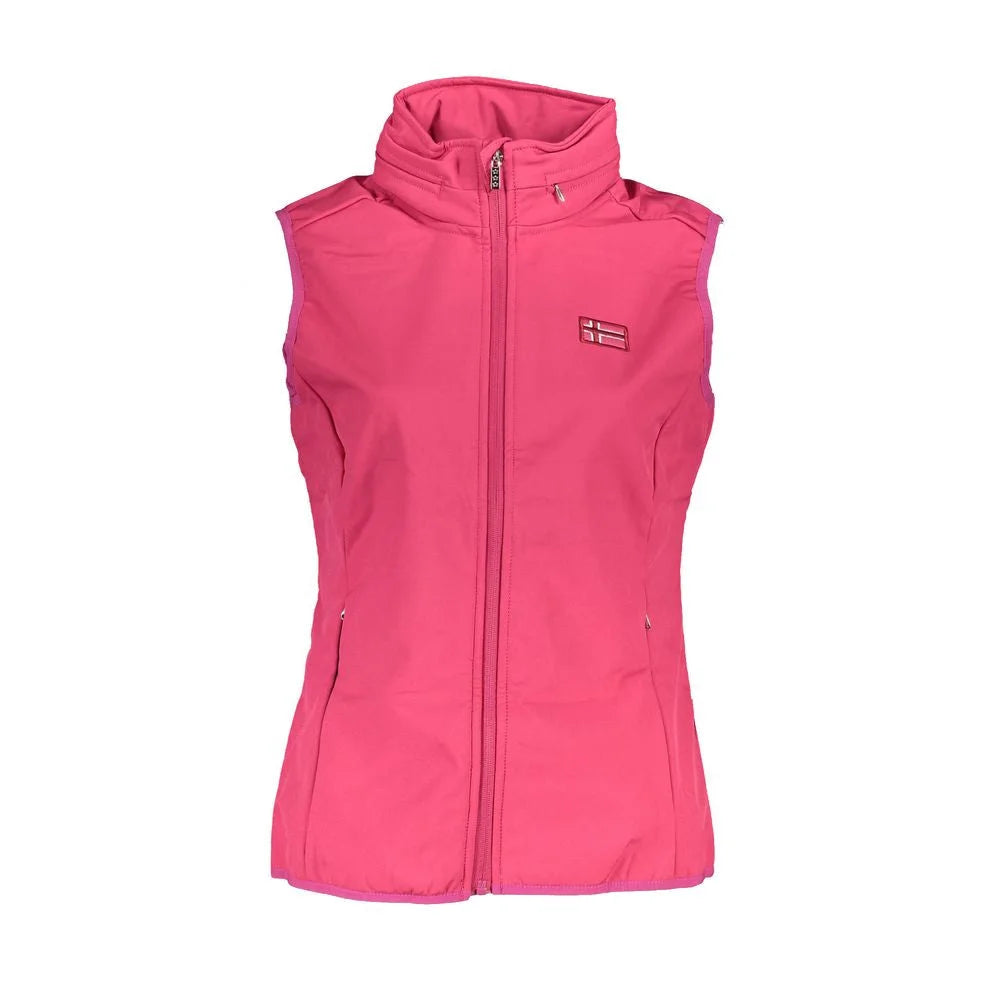 Scuola Nautica Pink Polyester Women Jacket - Vests