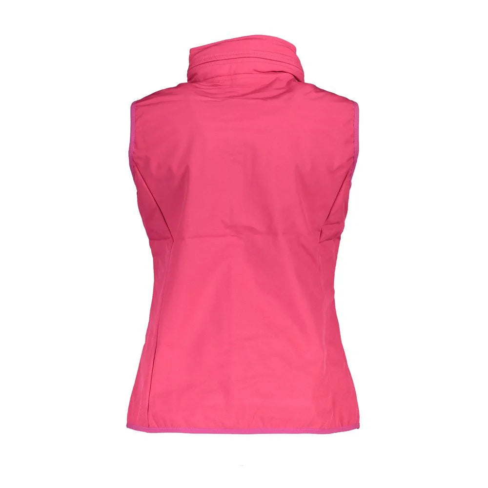 Scuola Nautica Pink Polyester Women Jacket - Vests