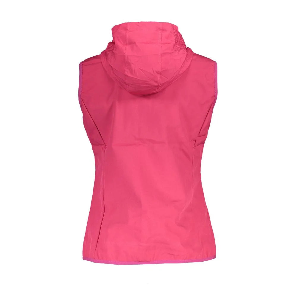 Scuola Nautica Pink Polyester Women Jacket - Vests