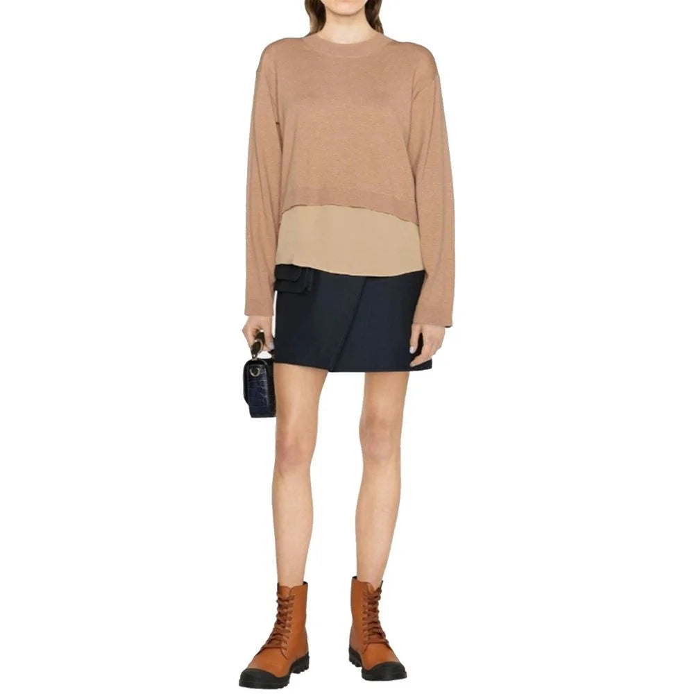 See By Chloé Brown Cotton Sweatshirt - S
