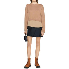 See By Chloé Brown Cotton Sweatshirt - S