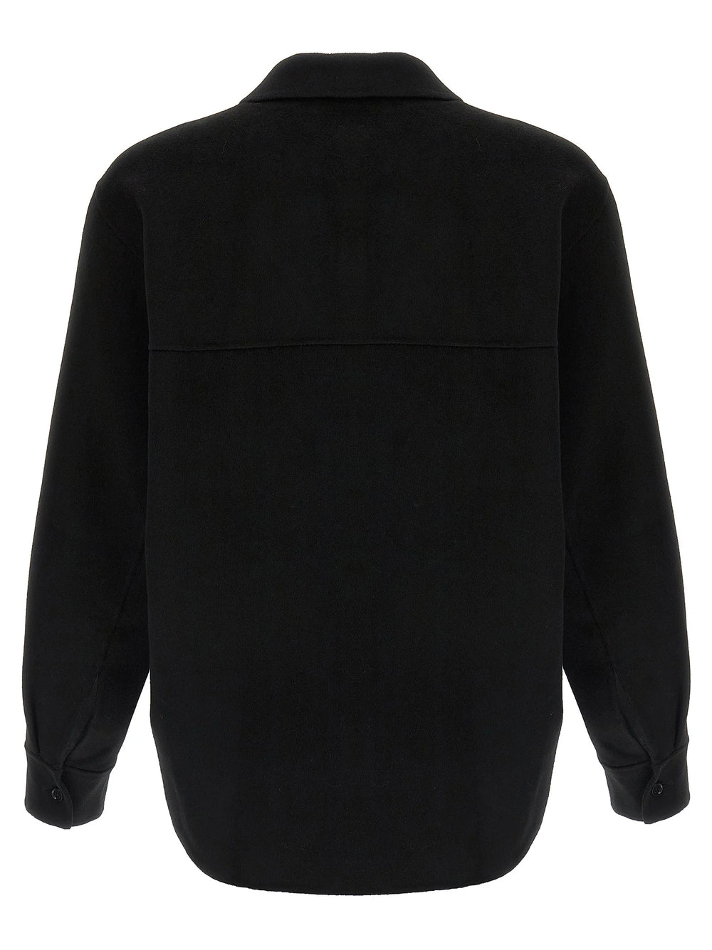 SÉFR Black Wool Blouse