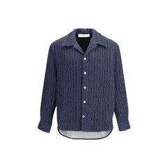 SÉFR Blue Cotton Shirt