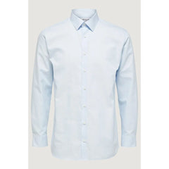 Selected Blue Cotton Dress Shirt