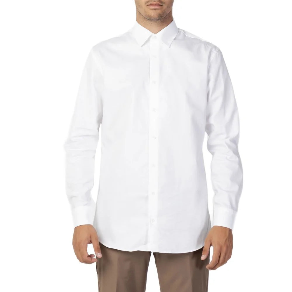 Selected White Cotton Dress Shirt - IT42 | XS