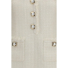 Self-Portrait Beige Polyamide Casual Dress - 8