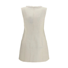 Self-Portrait Beige Polyamide Casual Dress - 8