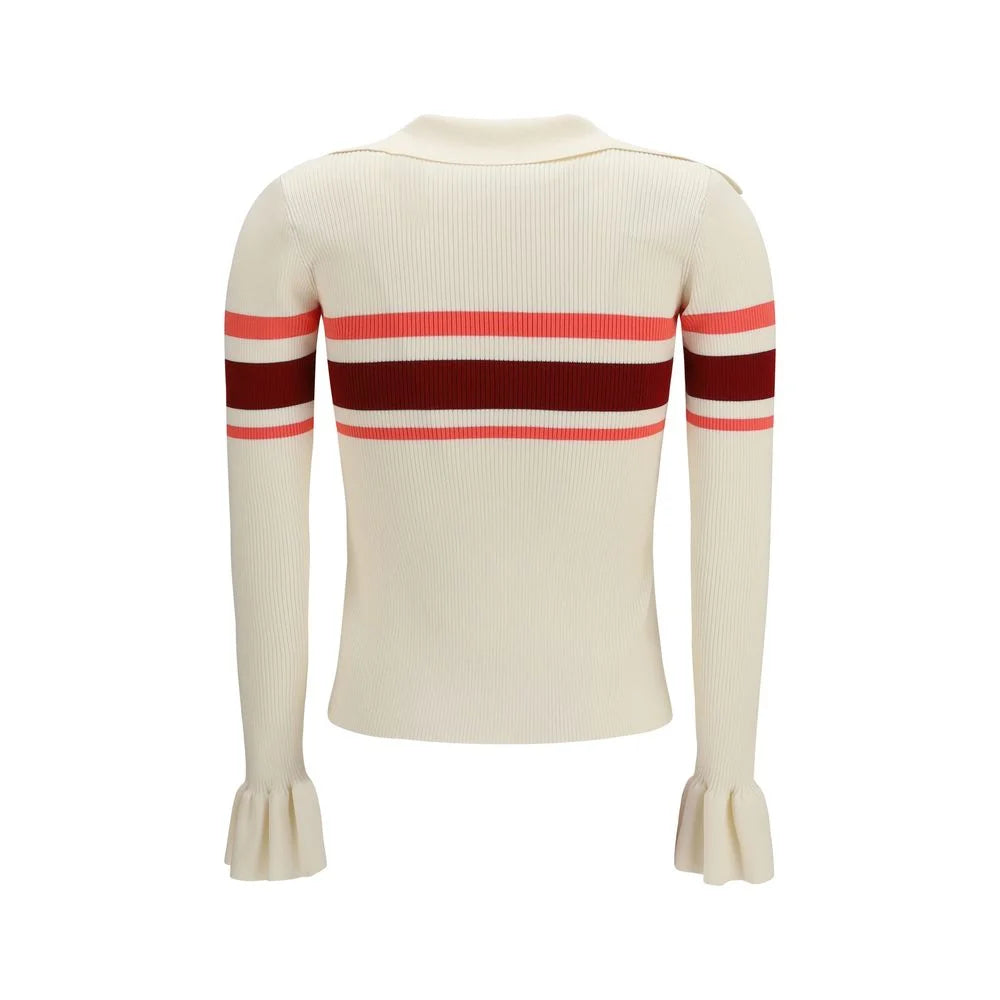 Self-Portrait Beige Viscose Blouse - XS