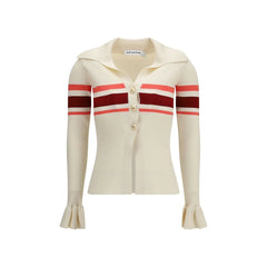Self-Portrait Beige Viscose Blouse - XS