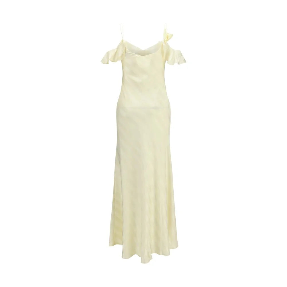 Self-Portrait Bicolor Polyester Casual Dress