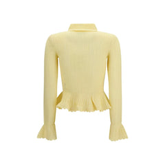 Self-Portrait Bicolor Viscose Cardigan - M