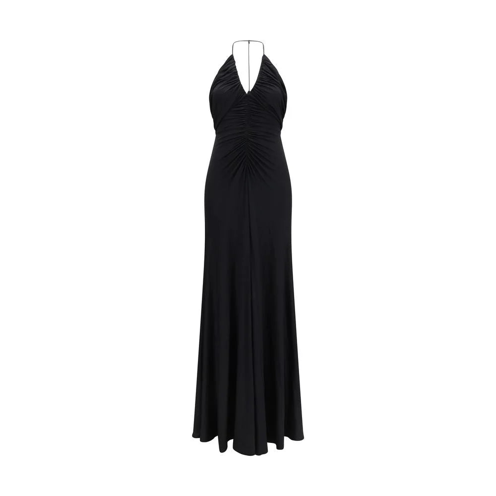 Self-Portrait Black Viscose Cocktail Dress