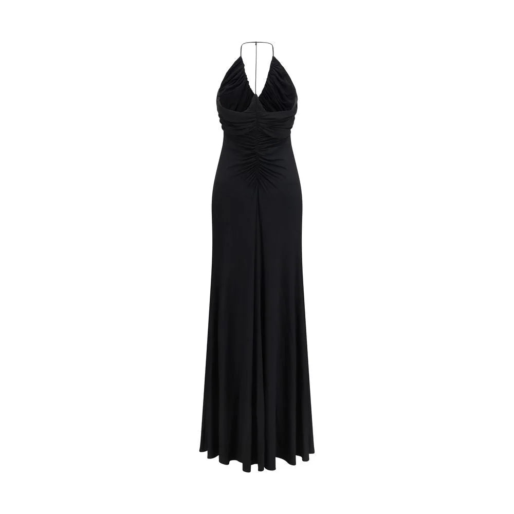 Self-Portrait Black Viscose Cocktail Dress