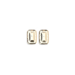 Self-Portrait Gold Brass Earrings - One Size