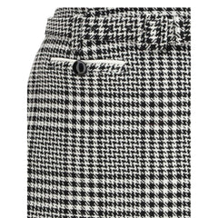 Self-Portrait Houndstooth wool Pants-skirt - 10