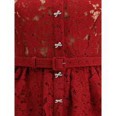 Self-Portrait Lace midi Dress - 6 - Dresses