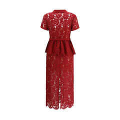 Self-Portrait Lace midi Dress - 6 - Dresses