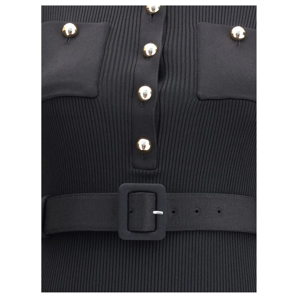 Self-Portrait Long ribbed Dress - L - Dresses