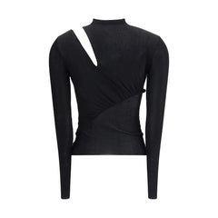 Self-Portrait Long sleeve knit Top - Sweaters