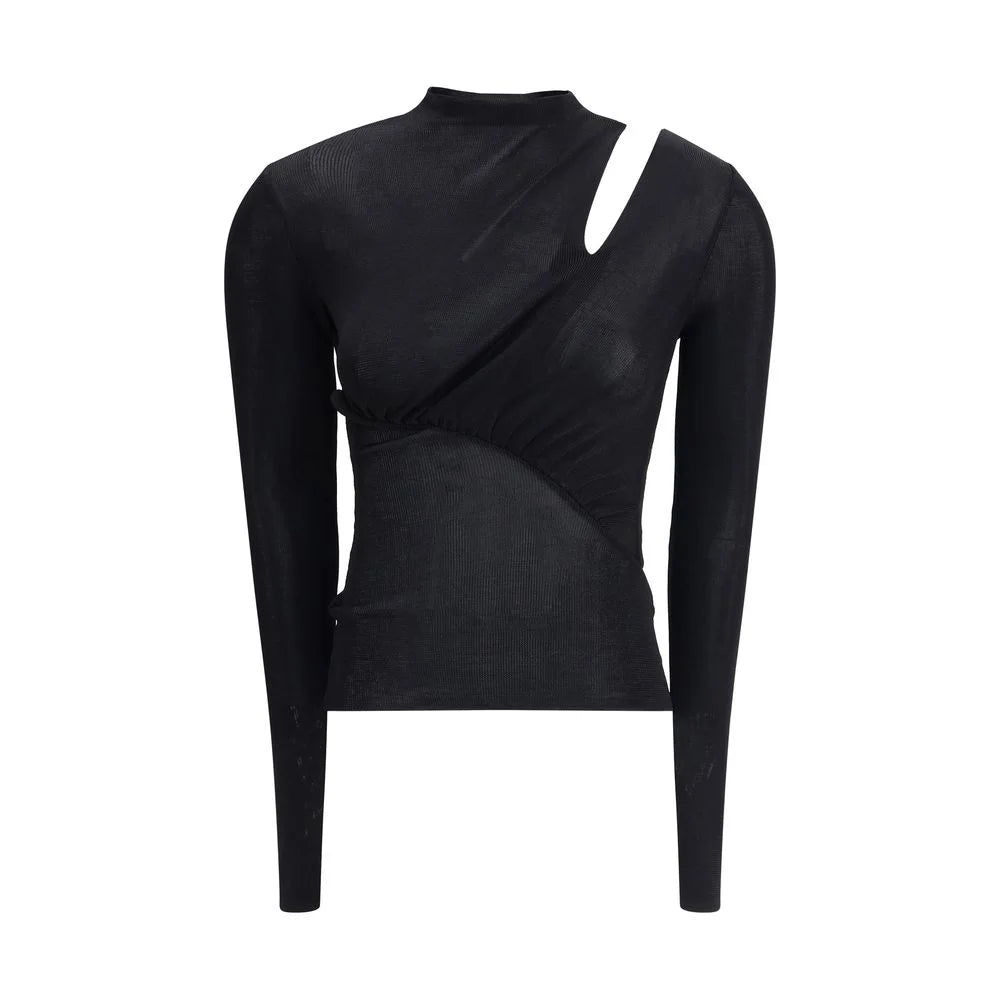 Self-Portrait Long sleeve knit Top - Sweaters