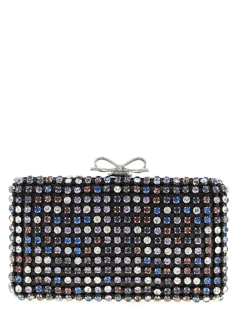 Self-Portrait Multifarvet polyester clutch