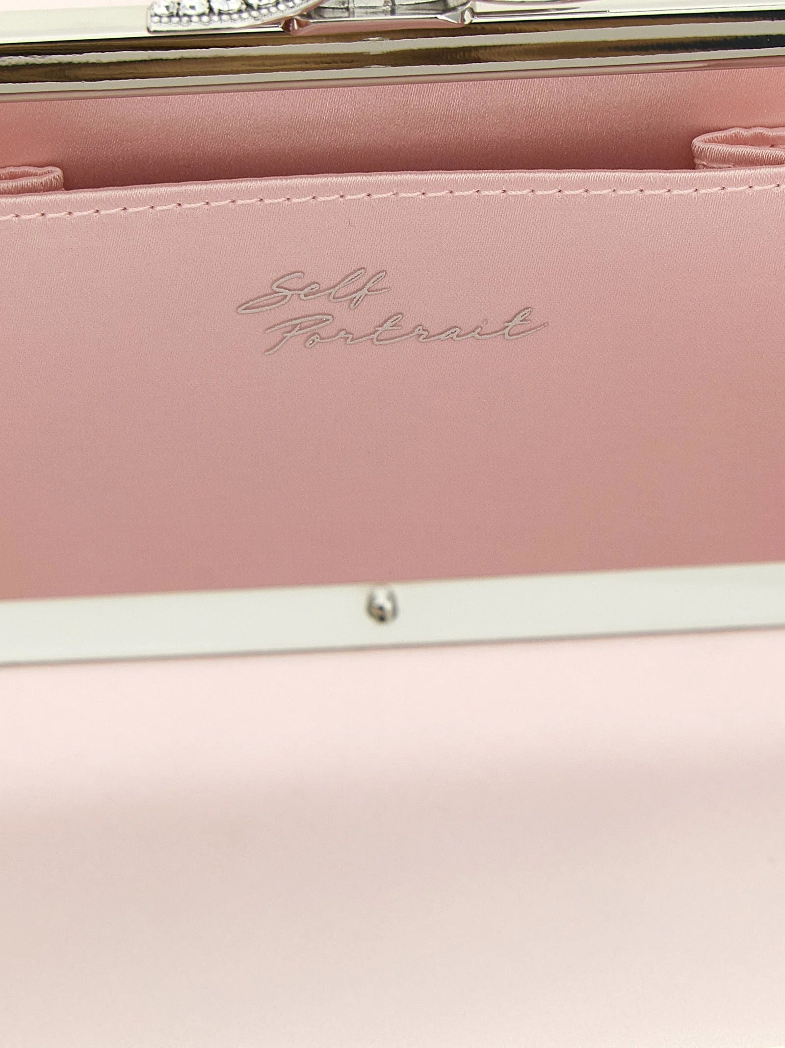 Self-Portrait Multicolor Polyester Clutch Bag