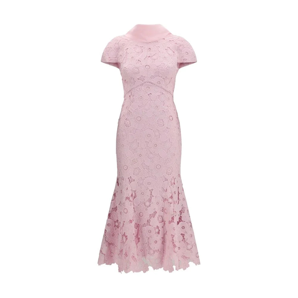 Self-Portrait Multicolor Polyester Cocktail Dress - 6