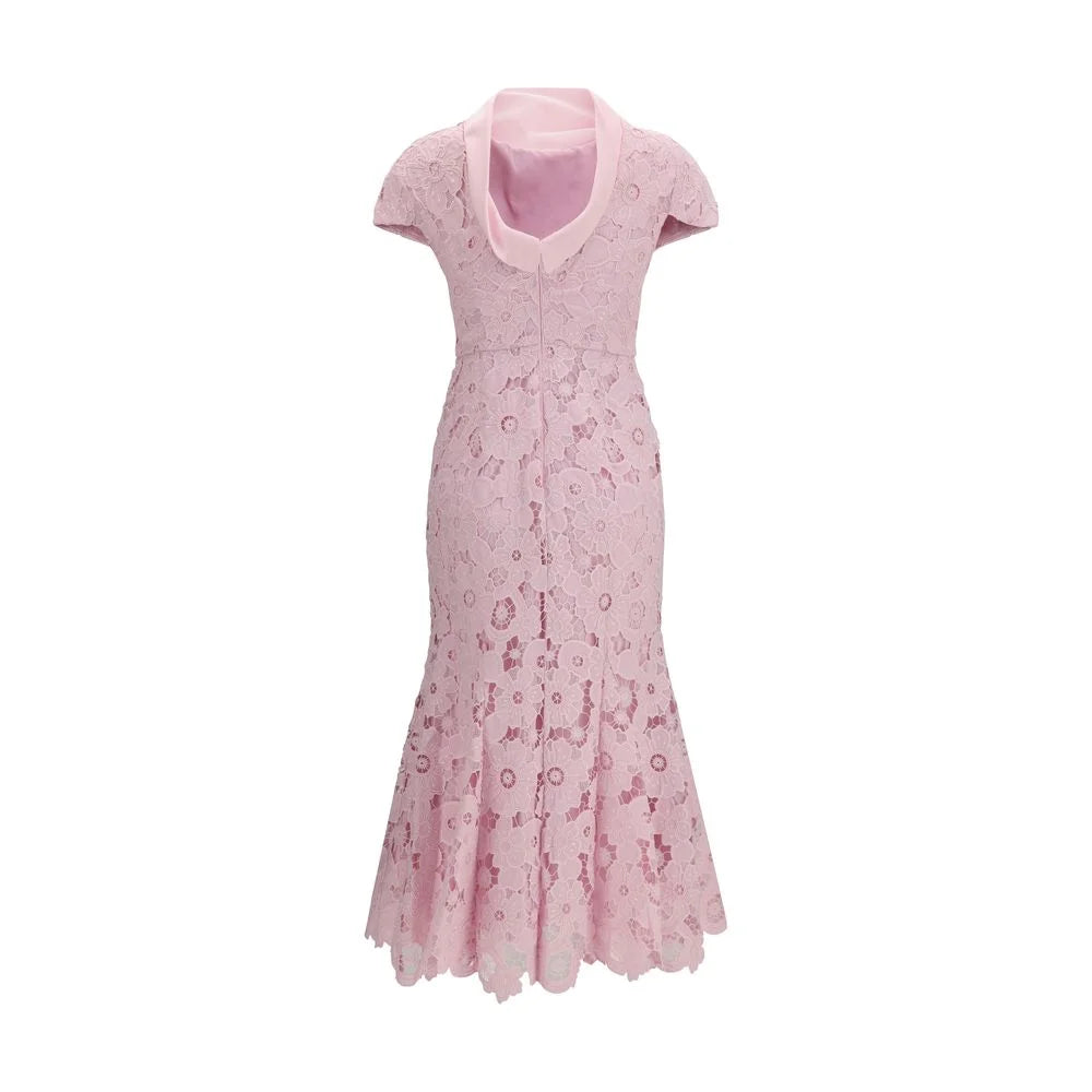 Self-Portrait Multicolor Polyester Cocktail Dress - 6