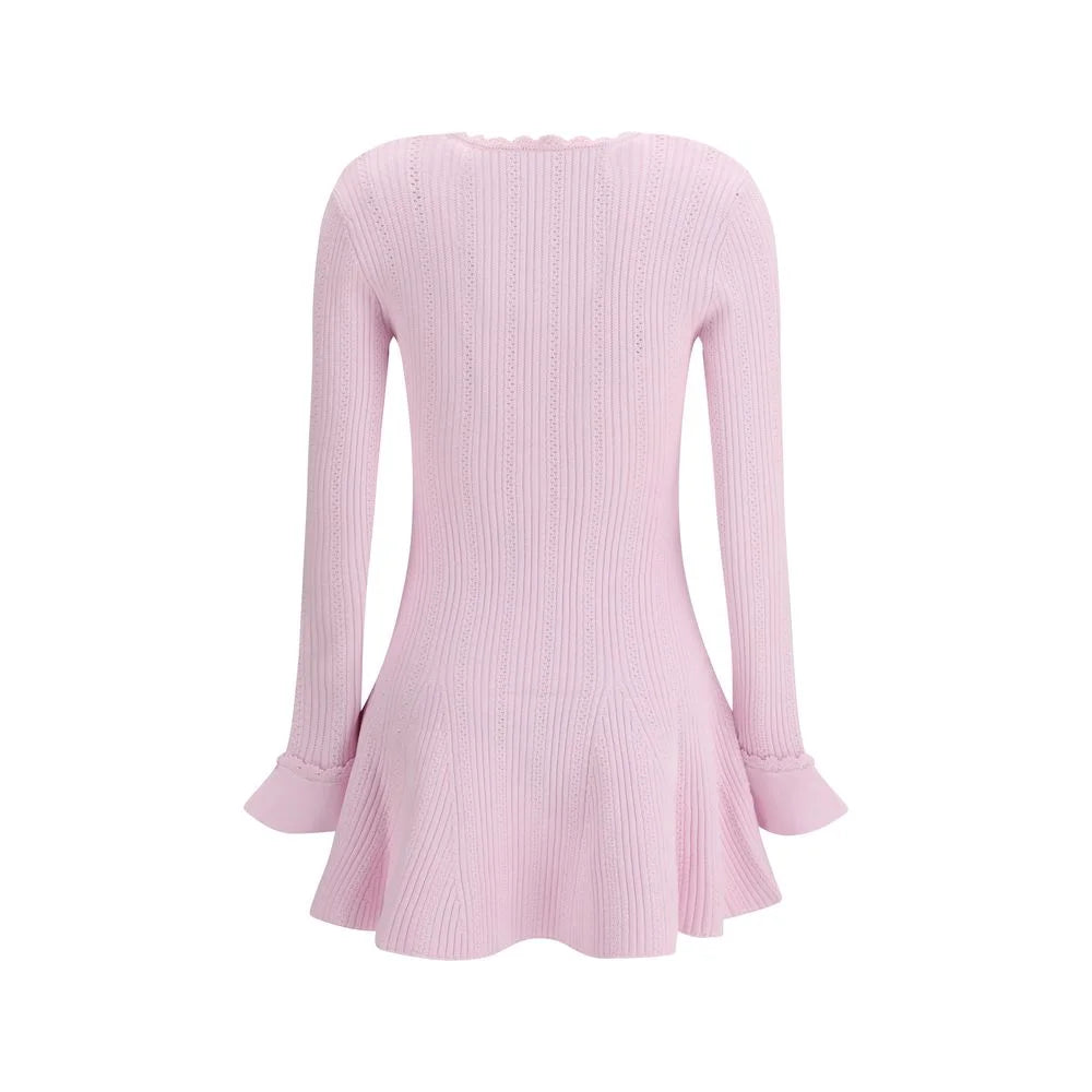 Self-Portrait Multicolor Viscose Casual Dress - S