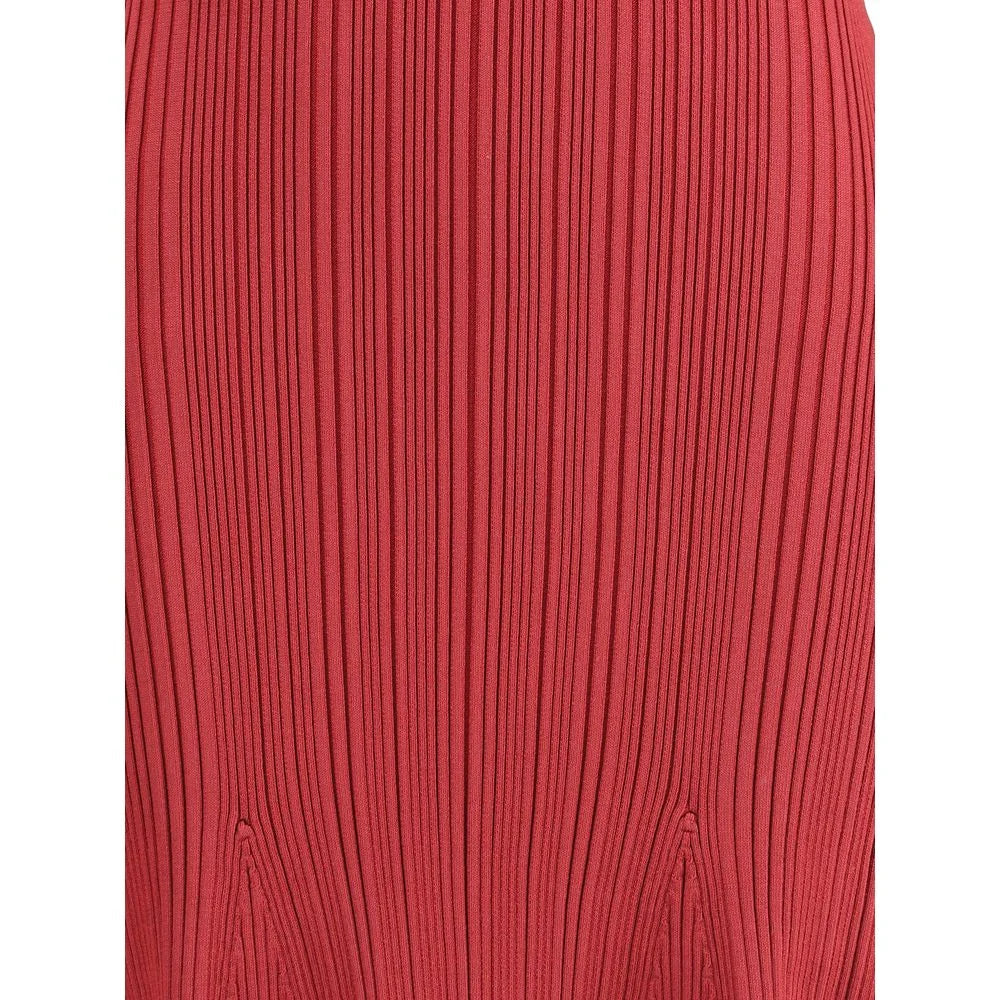 Self-Portrait Ribbed knit midi Dress - S