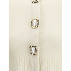 Self-Portrait Wool Cardigan - M