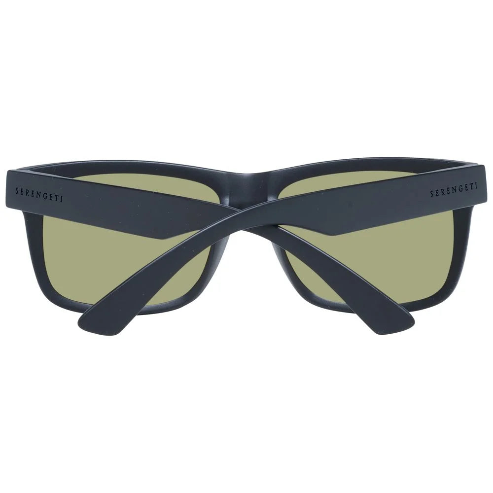 Serengeti Black Unisex Sunglass - Sunglasses