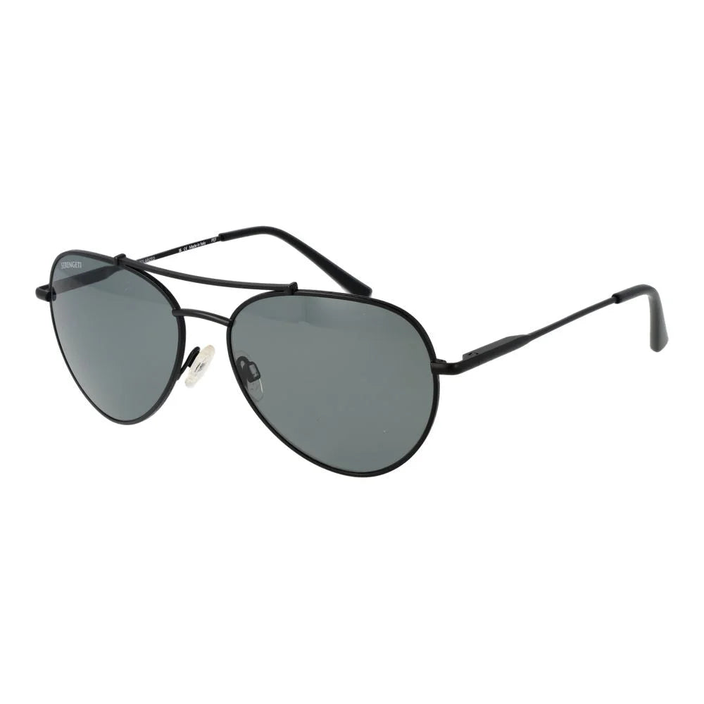 Serengeti Black Unisex Sunglass - Sunglasses