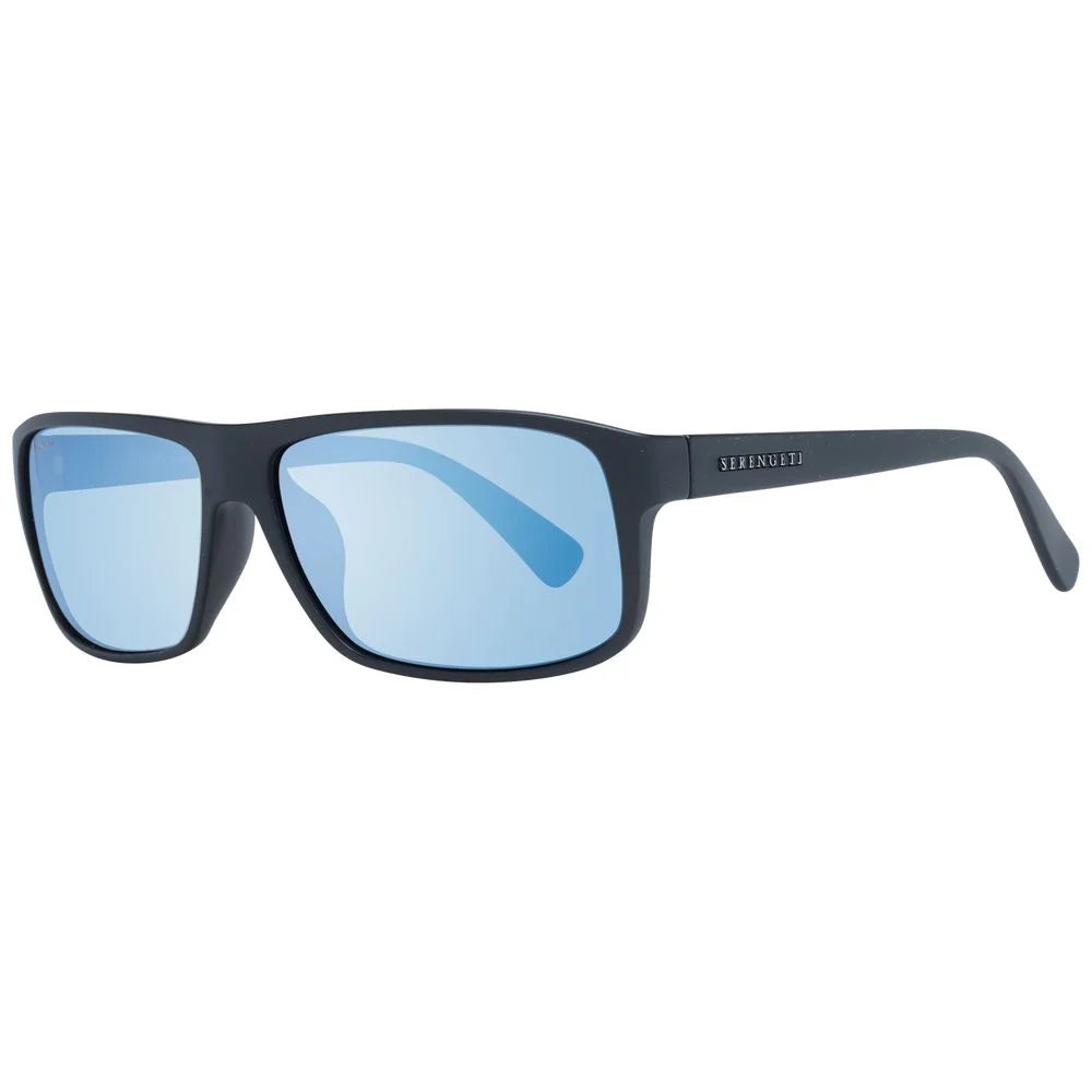 Serengeti Black Unisex Sunglass - Sunglasses