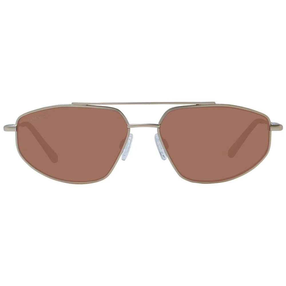 Serengeti Gold Men Sunglass - Sunglasses