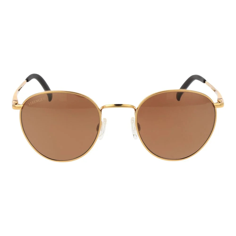 Serengeti Gold Unisex Sunglass - Sunglasses