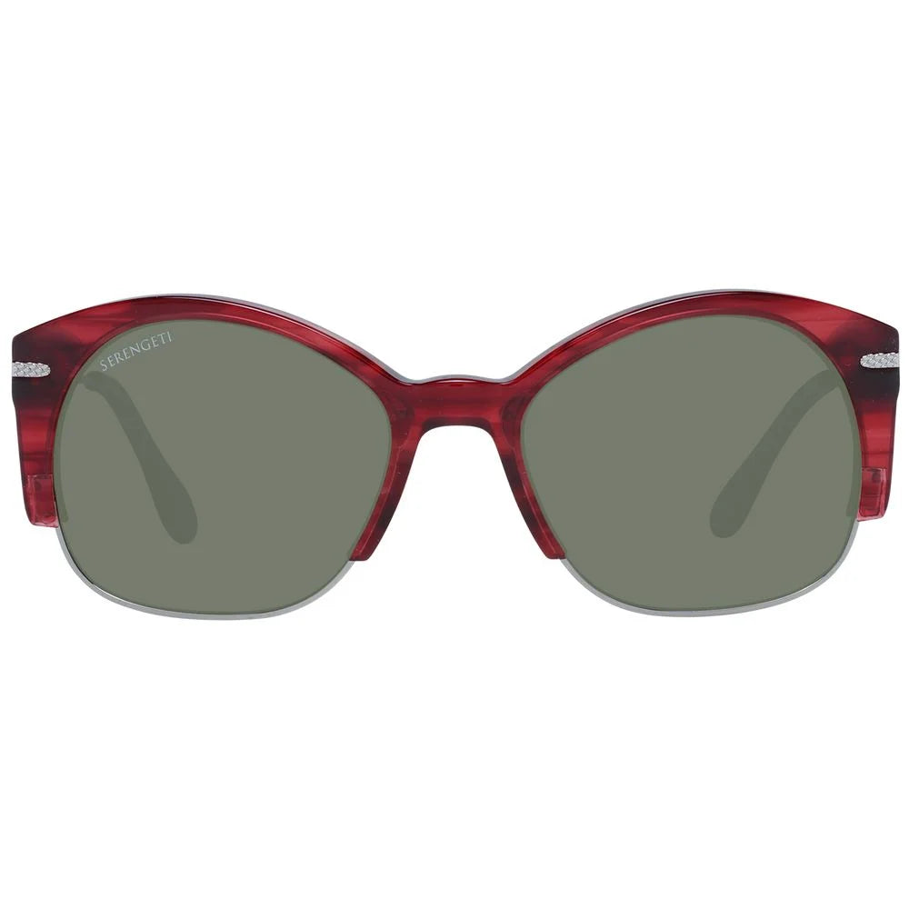 Serengeti Red Unisex Sunglass - Sunglasses