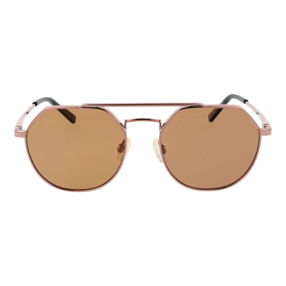Serengeti Rose Gold Unisex Sunglass - Sunglasses