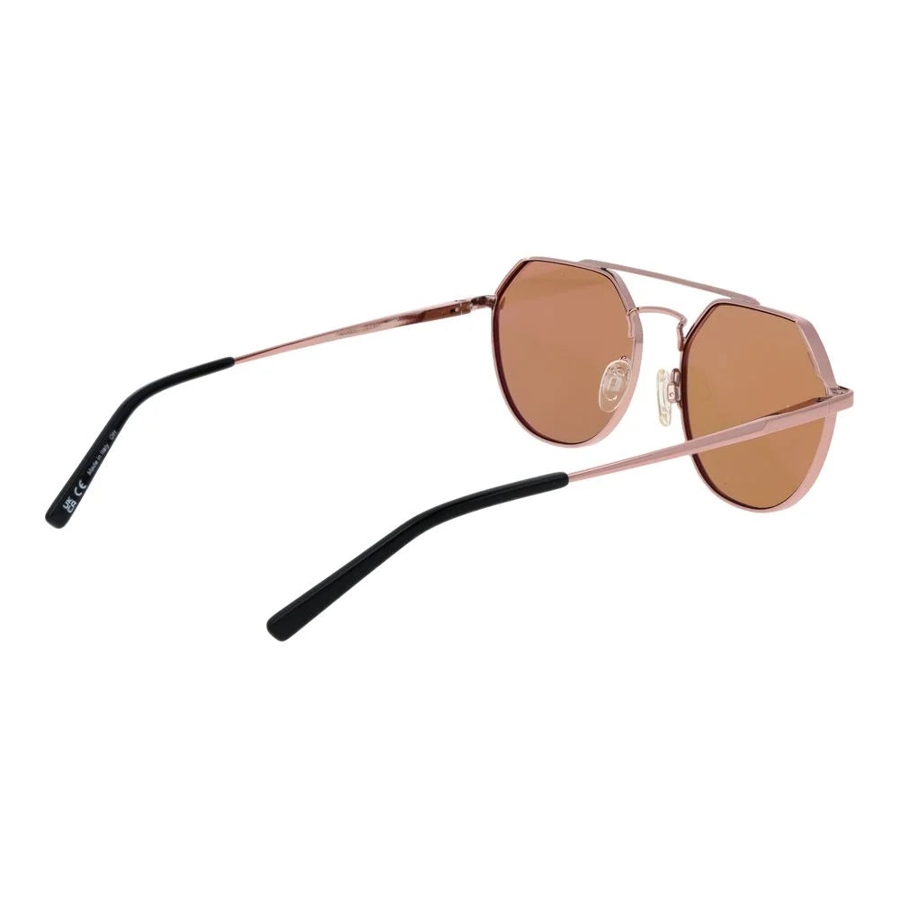 Serengeti Rose Gold Unisex Sunglass - Sunglasses