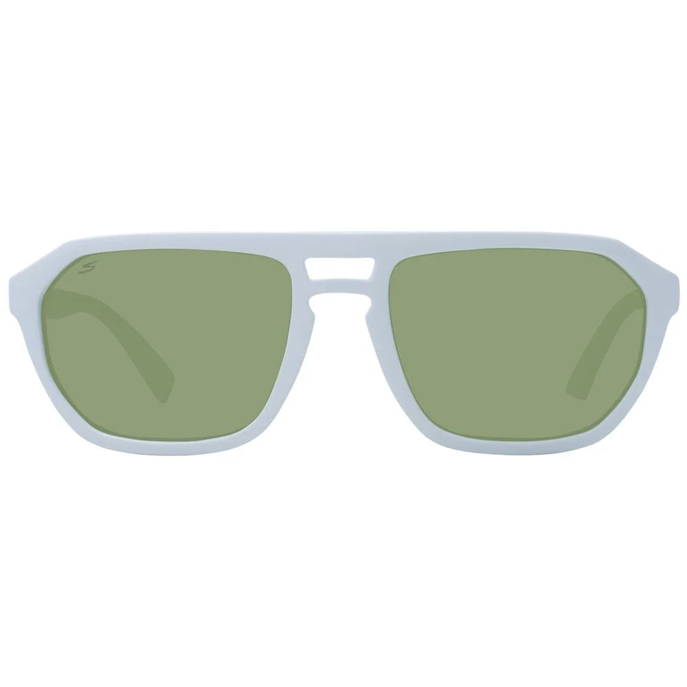 Serengeti White Men Sunglass - Sunglasses