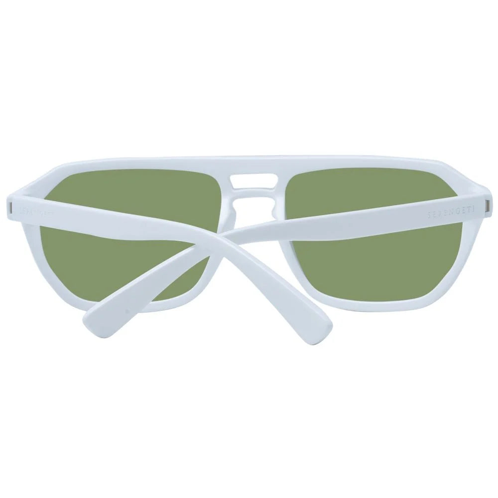 Serengeti White Men Sunglass - Sunglasses