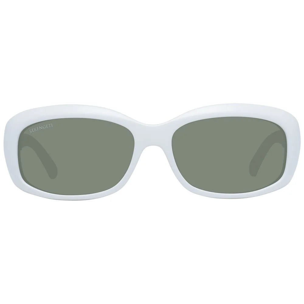 Serengeti White Women Sunglass - Sunglasses