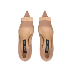 Sergio Rossi Beige Calfskin High Heel Pumps - EU39/US9