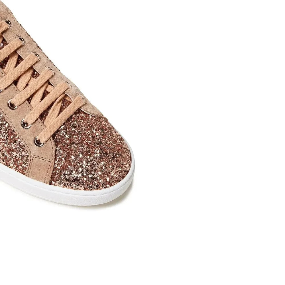 Sergio Rossi Glittered Woven Sneakers - EU35/US5 - Sneakers