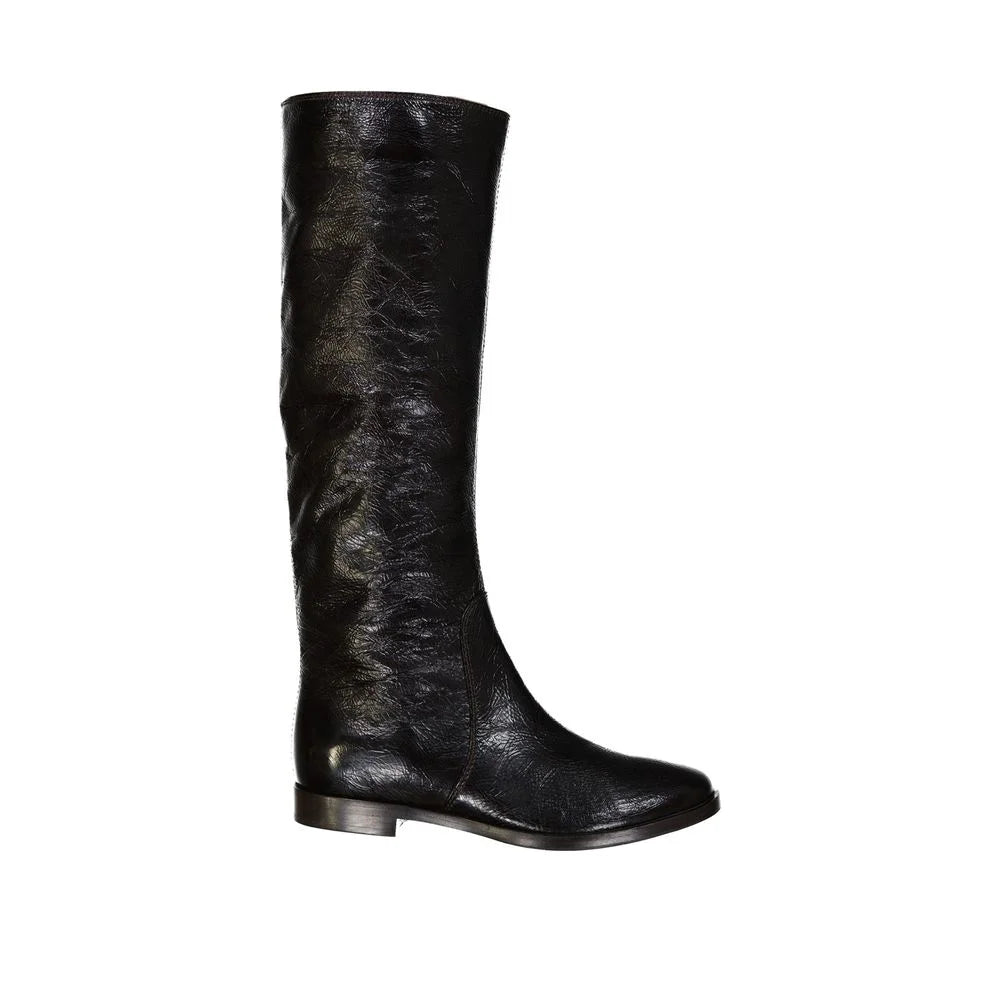 Sergio Rossi Leather Boots - EU35/US5 - Boots