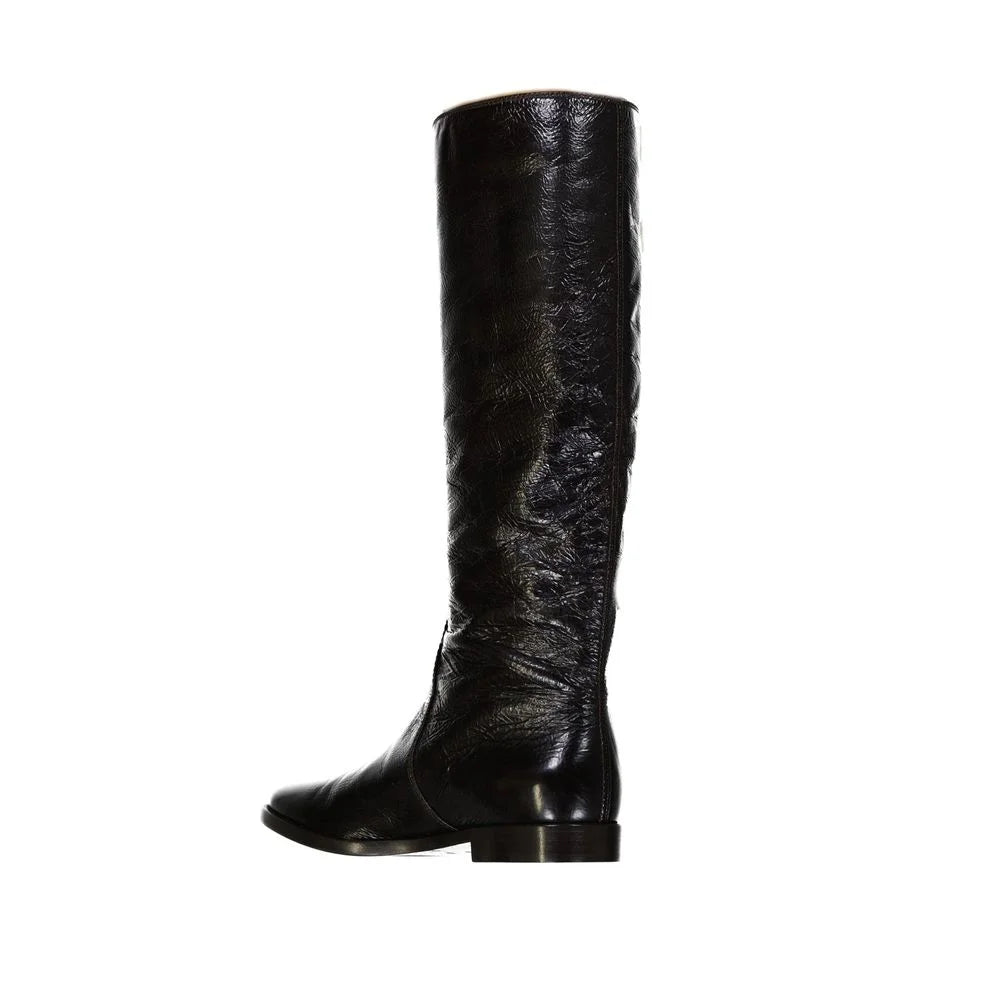 Sergio Rossi Leather Boots - EU35/US5 - Boots
