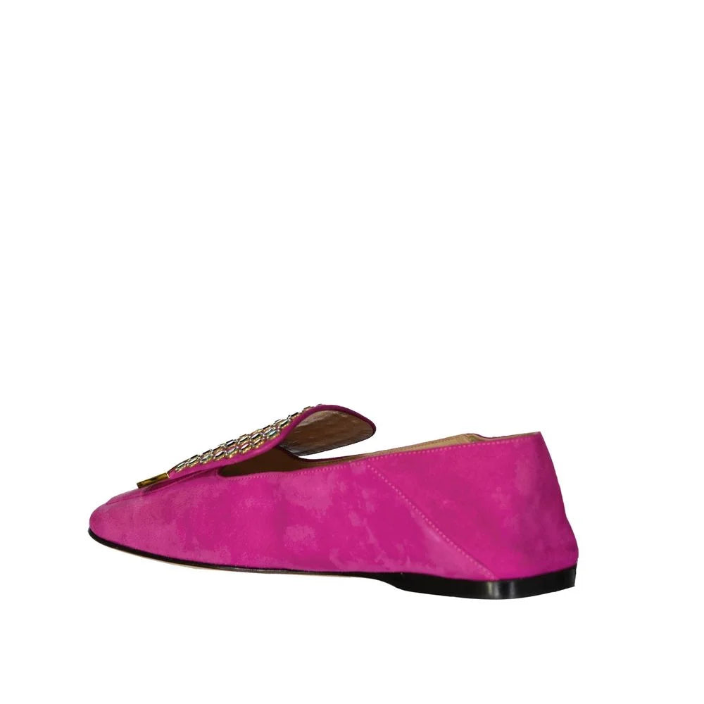 Sergio Rossi Multicolor Calfskin Slip-On Loafers - EU35/US5
