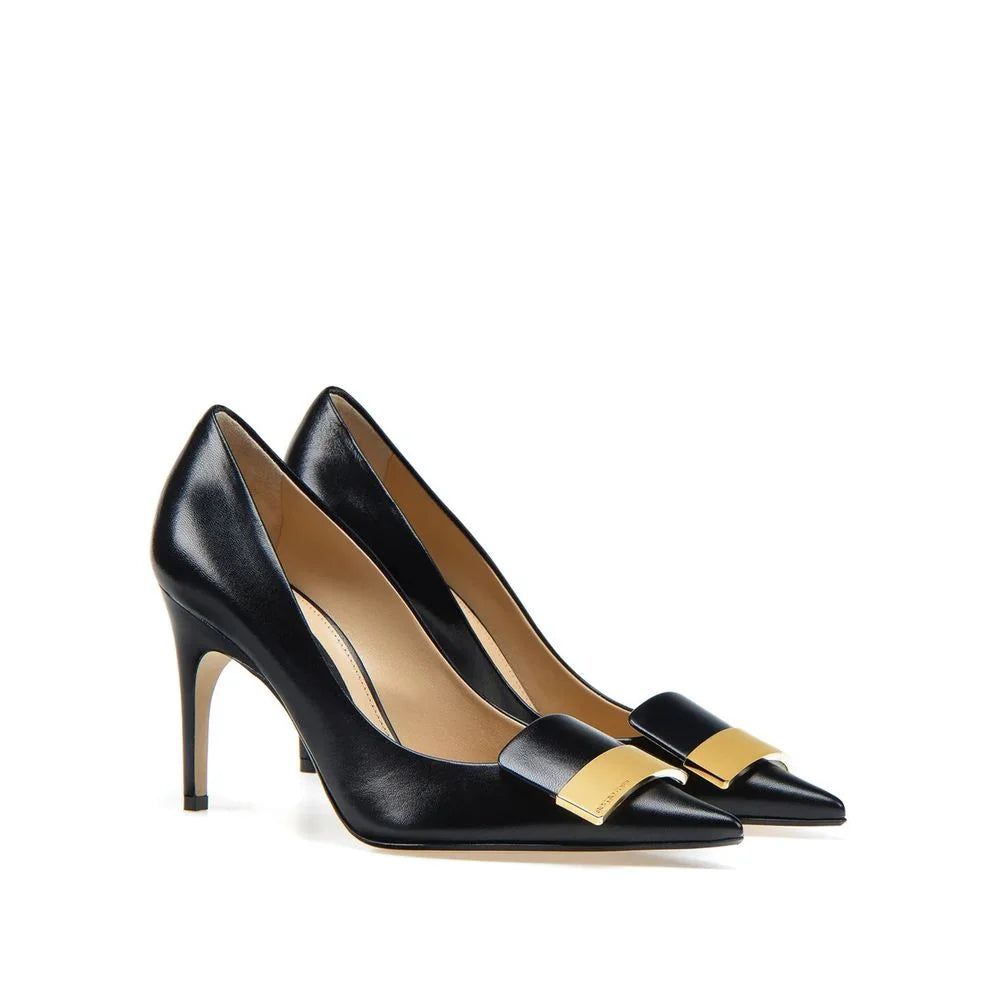 Sergio Rossi SR1 Leather Pumps - Heels